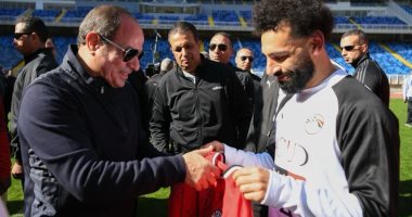 الرئيس عبدالفتاح السيسي يزور معسكر المنتخب قبل إنطلاق أمم إفريقيا بكوت ديفوار 4 202401061222202220
